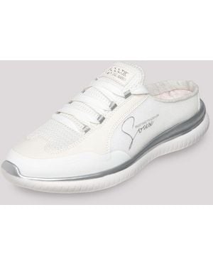 SOCCX Slip On Sneaker Aus Mesh-Textil - Weiß