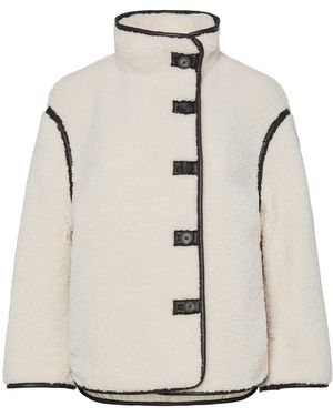 Pieces Jacke Pcaugusta - Weiß