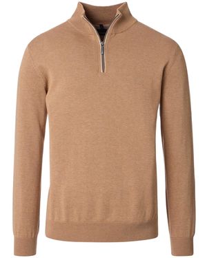 CASA MODA Pullover Basic - Braun