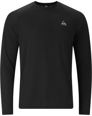 S.o.s. Langarmshirt Pillar - Schwarz