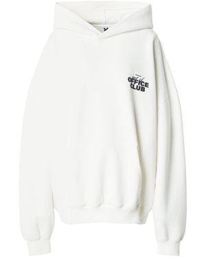 Karo Kauer Sweatshirt Office Club - Weiß