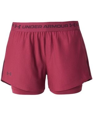 Under Armour Sportshorts Play Up - Rot