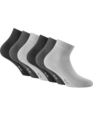 Rohner Basic Socken - Grau