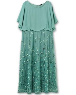 Sheego Abendkleid - Grün