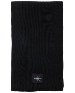 Calvin Klein Schal - Schwarz