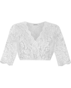 Stockerpoint Trachtenbluse Mia - Weiß