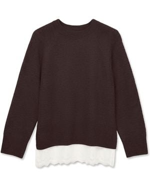 Vero Moda Pullover Vmlyck - Braun