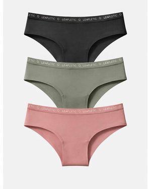 LEAFLETIC Panty Mid Rise Hipsters/Brief - Mehrfarbig