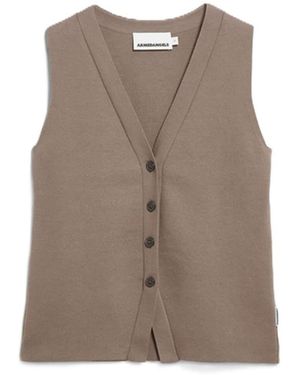 ARMEDANGELS Strickweste - Natur