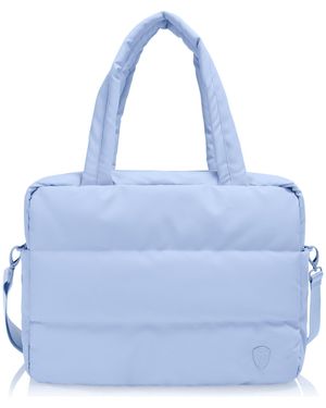 Heys Puffer Schultertasche 33 Cm Laptopfach - Blau
