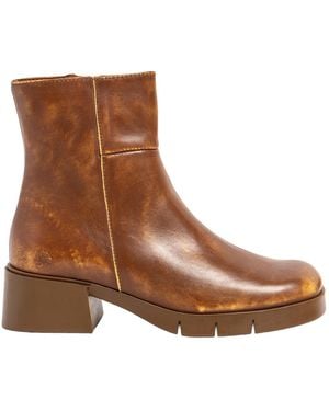 Art Ankle Boots - Braun