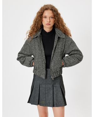 Koton Jacke - Grau