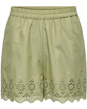 ONLY Shorts Onllou - Grün