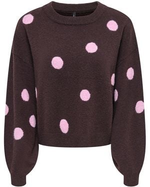 ONLY Pullover Onlrica - Braun