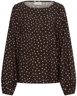 Kaffe Bluse Kanadira - Schwarz