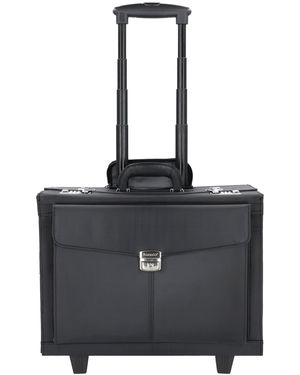 Alassio® Pilotenkoffer - Schwarz