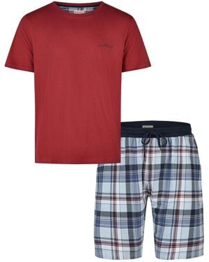 Phil & Co. Berlin Pyjama Kurz - Rot