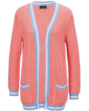 Goldner Strickjacke - Pink