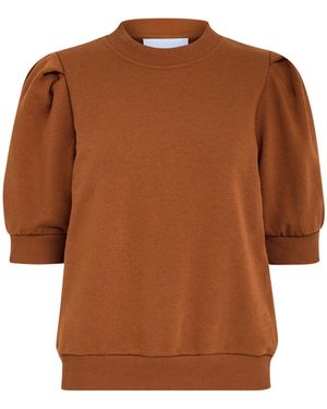 Minus Sweatshirt 'Mika' - Braun
