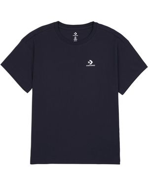 Converse Oversize- WOMEN'S STAR CHEVRON OVERSIZED T-SHIRT (1-tlg) - Blau