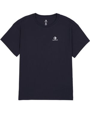 Converse Oversize- WOMEN'S STAR CHEVRON OVERSIZED T-SHIRT (1-tlg) - Blau