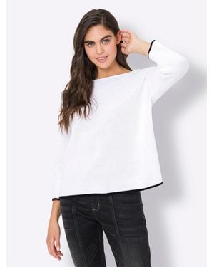 heine Pullover - Weiß