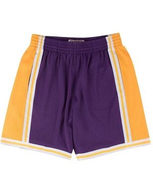 Mitchell & Ness Sporthose Los Angeles Lakers - Lila
