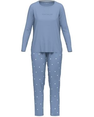 Tom Tailor Pyjama - Blau
