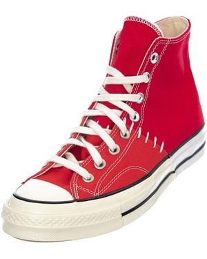 Converse Sneaker High Chuck 70 Reconstructed Canvas Hi Sneakers - Rot