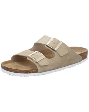Rohde Pantolette Pantolette Damen 5590 02 Velourleder - Weiß