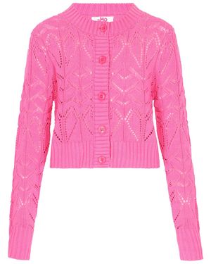 myMo Strickjacke Young Fashion - Pink