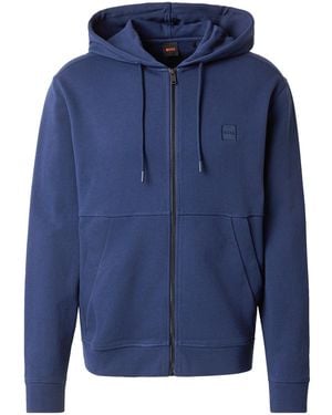 BOSS Sweatjacke Zetalky - Blau