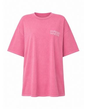 Worldclassca Oversizeshirt Espresso Martini - Pink