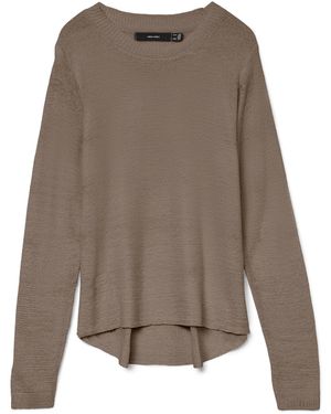 Vero Moda Pullover Vmnuevocharity - Braun