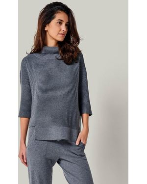 YOU LOOK PERFECT Pullover Bailey - Blau