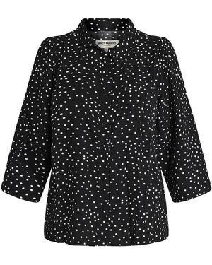 Lolly's Laundry Bluse Bono - Schwarz