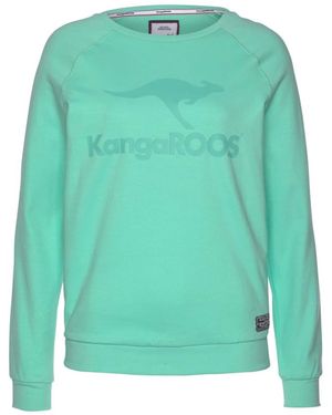 Kangaroos Sweatshirt - Grün