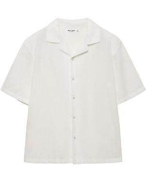 Pull&Bear Hemd - Weiß
