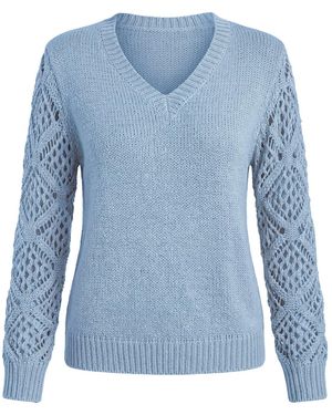 faina Pullover - Blau