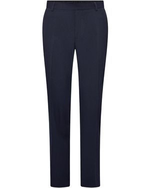 Hirschthal Bügelfaltenhose - Blau