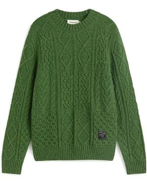 Thinking Mu Pullover Rasta - Grün
