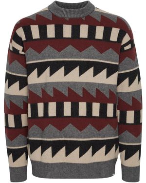 Solid Pullover - Grau