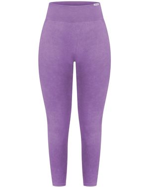 Smilodox Leggings Batik Scrunch - Lila