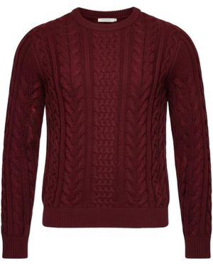 Ombre Pullover Om-Swsw-0173 - Rot
