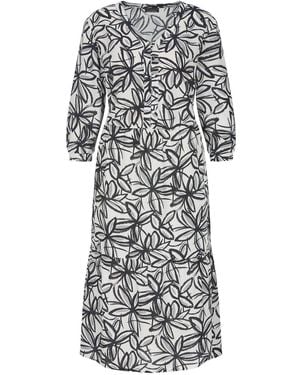Goldner Kleid - Weiß