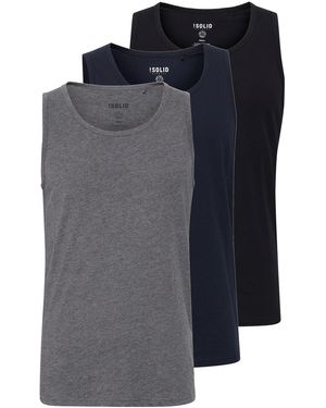Solid Tanktop 3er-set 'casal' - Mehrfarbig