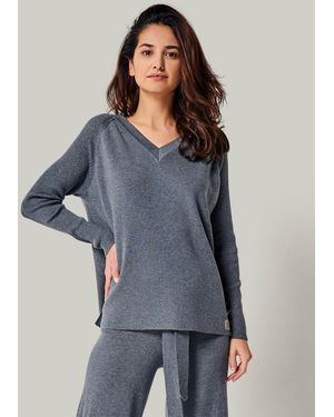 YOU LOOK PERFECT Pullover Dorina - Grau