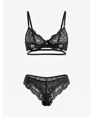 CUPSHE Wäsche-Sets - Schwarz