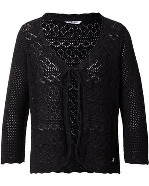 ZABAIONE Strickjacke Al44Ba - Schwarz