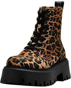 Buffalo Boots Aspen Lace Up Mid - Schwarz